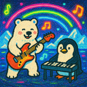 シロクマペンギンミュージック