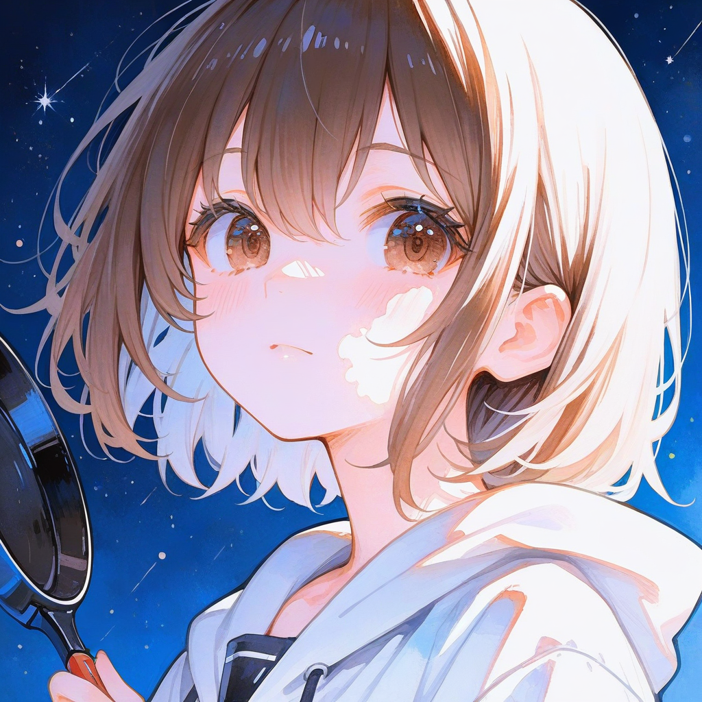 フライパンの星空