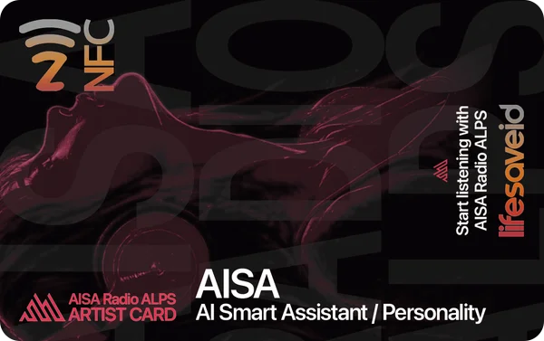 AISAのアーティストデザイン版
