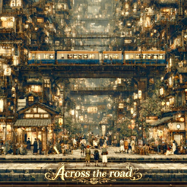 Across the road