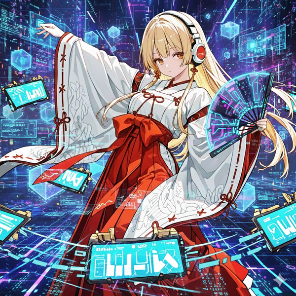 電子式美麗巫女神楽