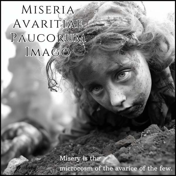 Miseria Avaritiae Paucorum Imago