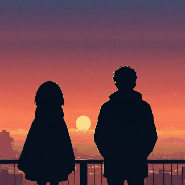 夕暮れ