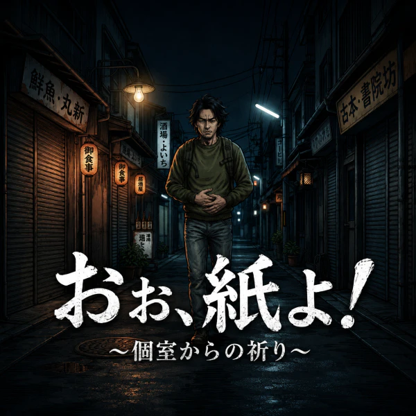 おぉ、紙よ！ ～個室からの祈り～