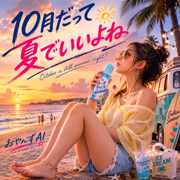 10月だって夏でいいよね